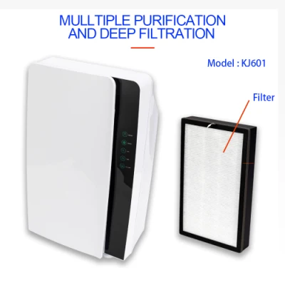 Purificador remoto portátil de sala média, ionizador de ar, lâmpada UV, filtro H13, purificador de ar doméstico HEPA